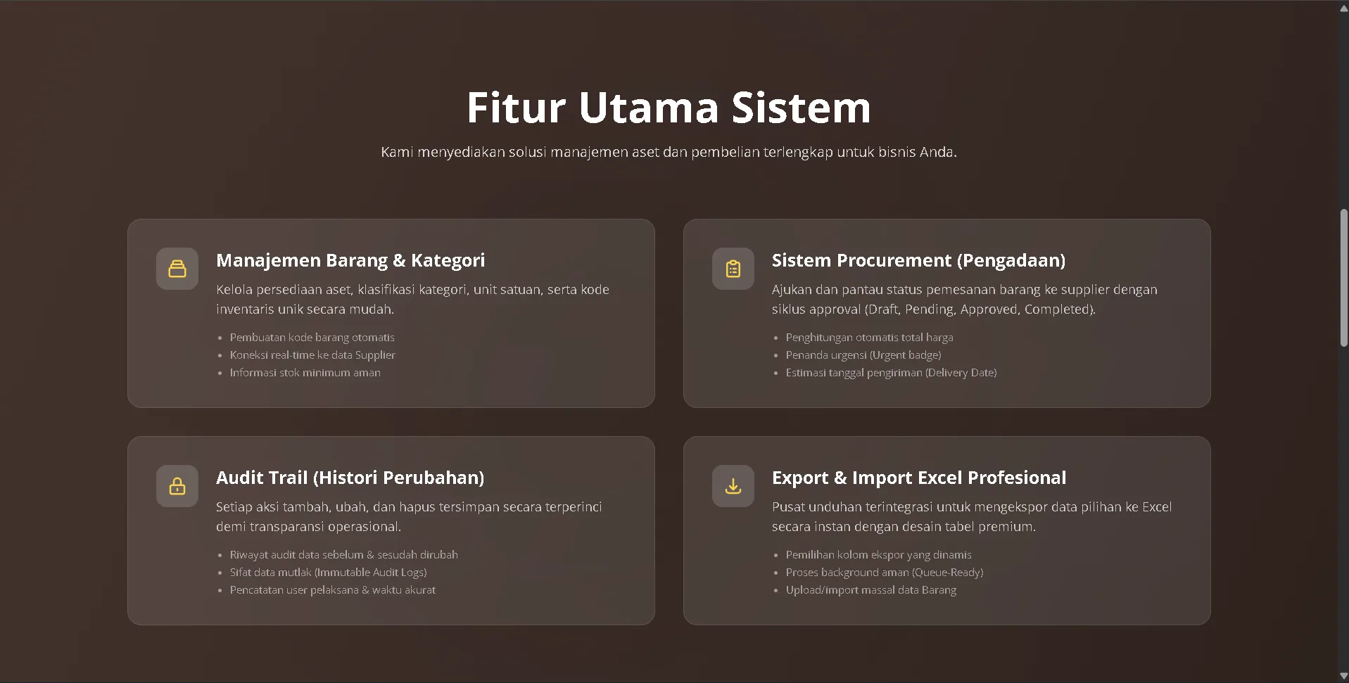 IPM System - Inventory & Procurement Management